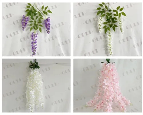 Kur nusipirkti dirbtinę „Wisteria“ (pigios, birios ir vestuvių dekoro parinktys)