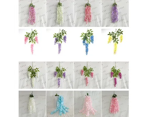 Viskas, ką reikia žinoti apie dirbtines Wisteria gėles