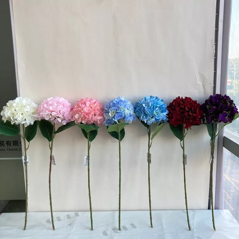 Hydrangea dirbtinės gėlės