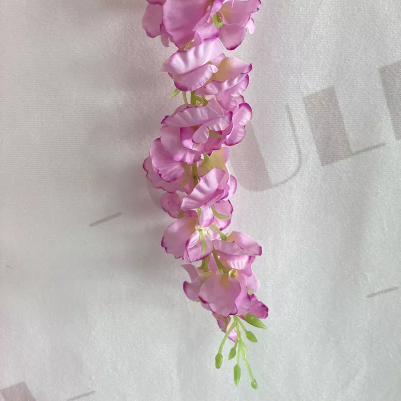 silk wisteria flowers