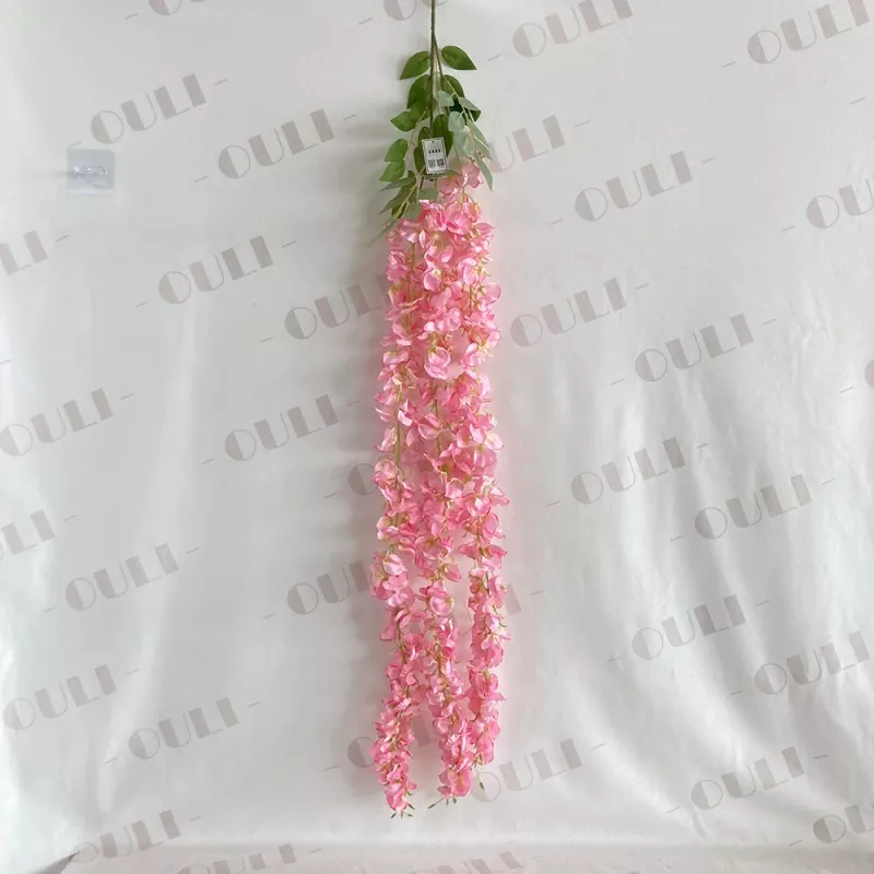 silk hanging wisteria