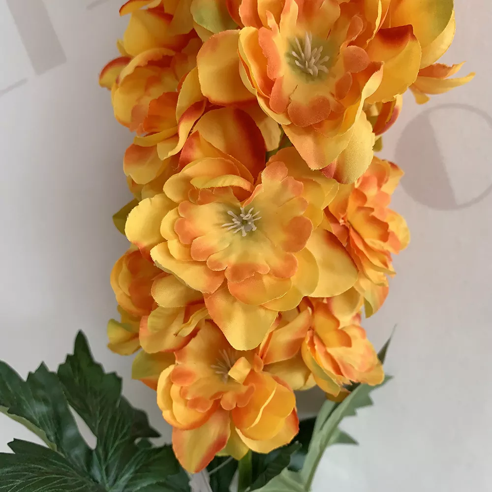 Wholesale tall silk delphinium stems for event planners